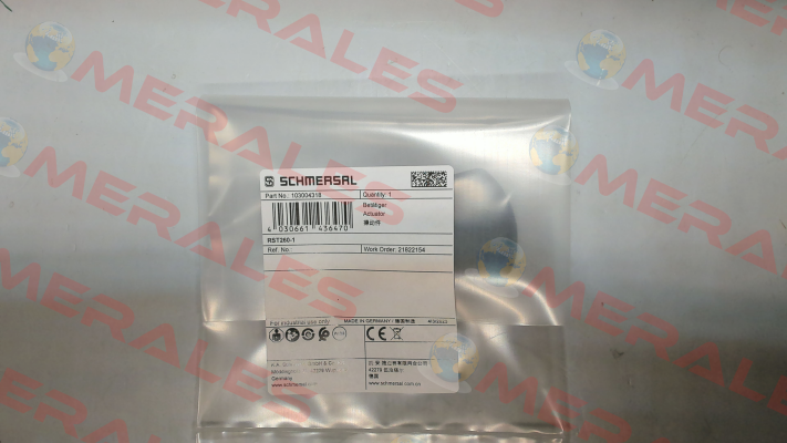 p/n: 103004318, Type: RST260-1 Schmersal