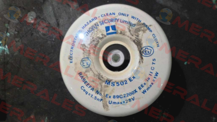 MS502EX I.S. I.R. obsolete, no replacement  Tyco Fire