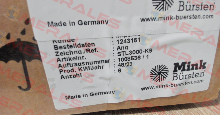 STL3000-K9 Mink Bürsten