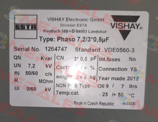 5964-53187-03 Vishay