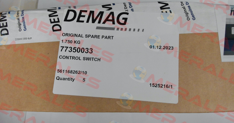 Steuerschalter DSC S-77350044 Demag