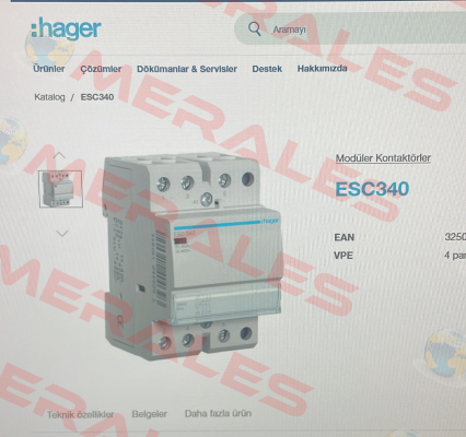 ESC340 Hager