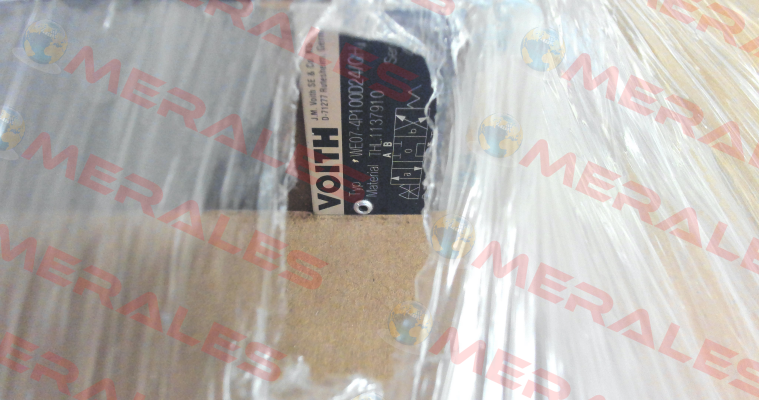 P/N: 1137910 Type: WE07-4P100D24/0H Voith