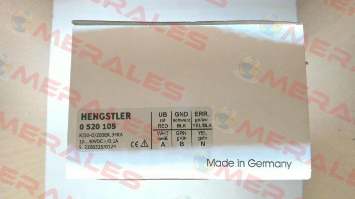p/n: 0520105, Type: RI30-O/  200ER.34KA Hengstler