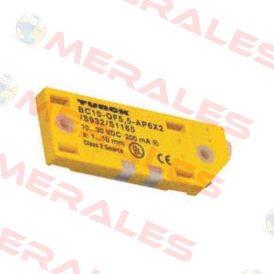 BC10-QF5.5 -AP6X2/ S932,  10-30VDC OBSOLETE, REPLACEMENT BC10-QF5,5-AP6X2/S932/S1165  Turck
