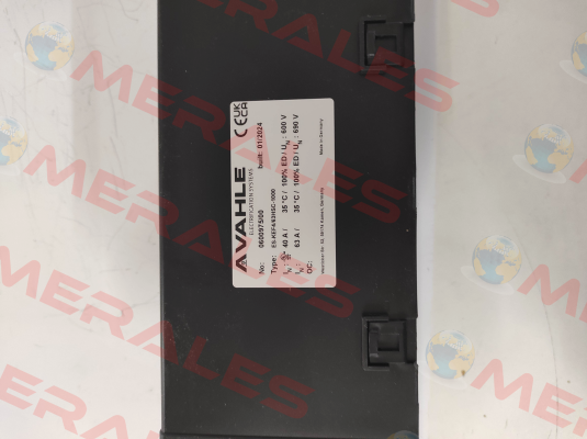 P/n: 0600975/00, Type: ES-KEF4/63HSC-1000 Vahle