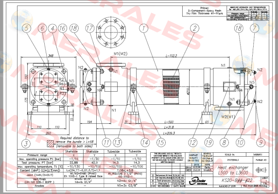 KS20-BCN-420 L1700 HS Cooler