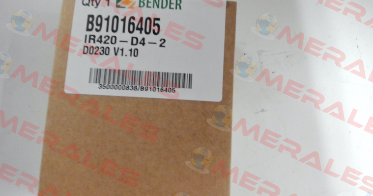 p/n: B91016405, Type: IR420-D4-2 Bender