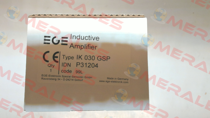 p/n: P31204, Type: IK 030 GSP Ege