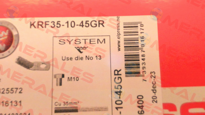 p/n: 7301-126400, Type: KRF35-10-45GR Elpress