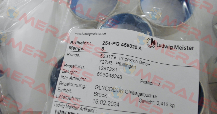 F15337101 -254PG 455020 A Glycodur