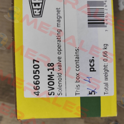 4660507 / SVOM-18 Refco