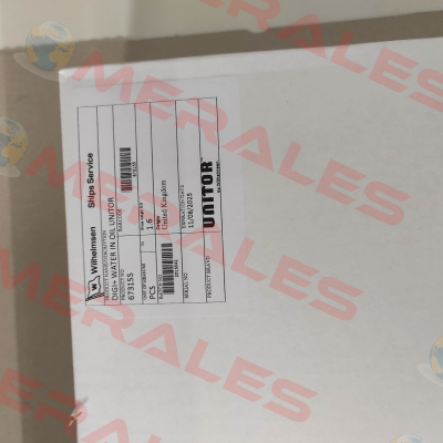 673155 Unitor Chemicals