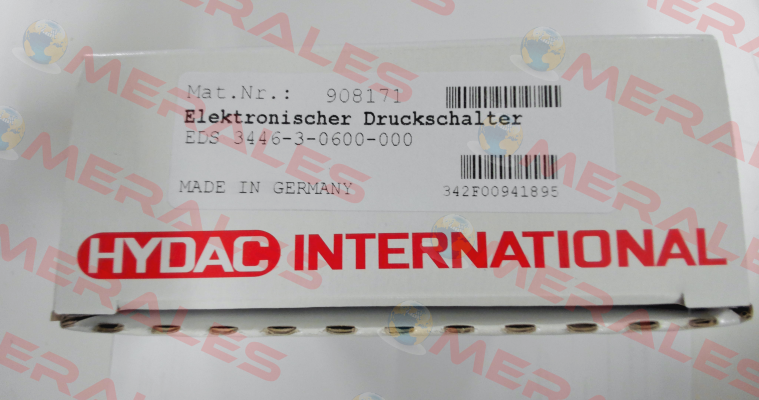 908171// EDS-3446-3-0600-000-E Hydac