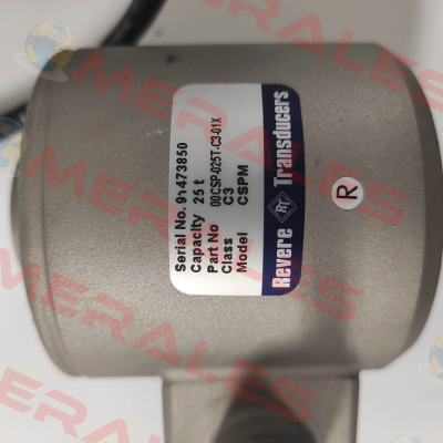 P/N: 0125C3 Type  CSP-M-25t-C3-SC Revere