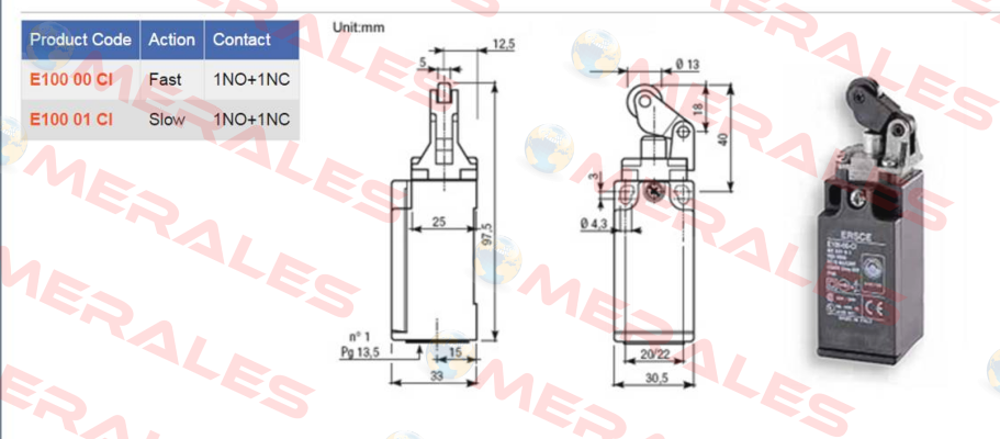E10001CI  Ersce