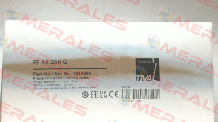 Art.No. 1010096, Type: FF 4-8 DAH G Tival-Sensors