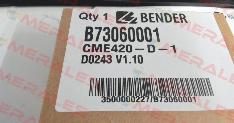 p/n: B73060001, Type: CME420-D-1 Bender