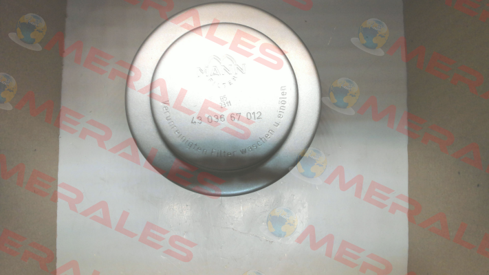 43 036 67 012 Mann Filter (Mann-Hummel)