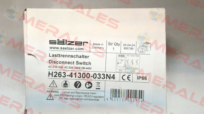 H263-41300-033N4 Salzer