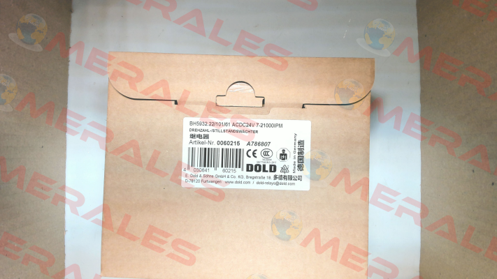 p/n: 0060215, Type: BH5932.22/101/61 ACDC24V 7-21000IPM Dold