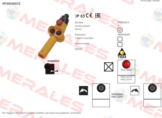 PF39030075 Ter Tecno Elettrica Ravasi
