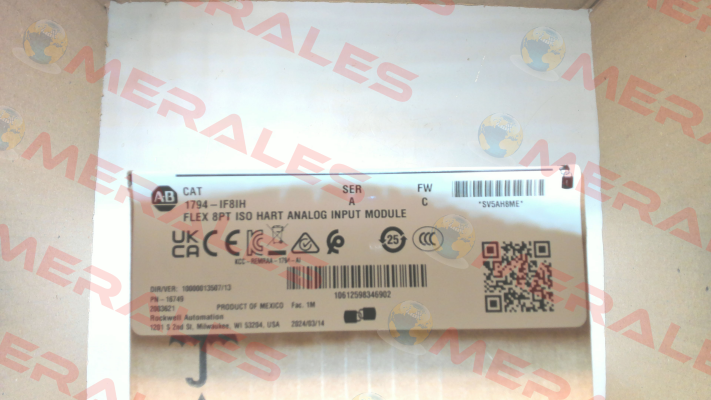 1794-IF8IH Allen Bradley (Rockwell)