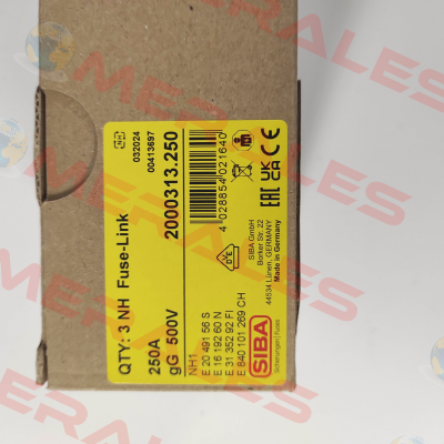 2000313.250 Siba