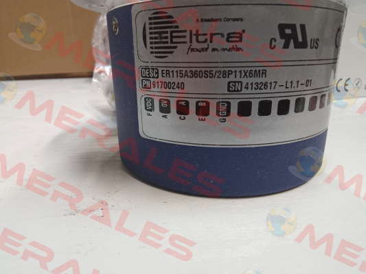 ER115A360S5/28P11X6MR Eltra Encoder