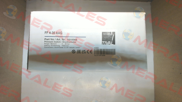 Art.No. 1010 066, Type: FF 4-30 AAG Tival-Sensors