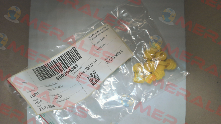 700 0016 0000 / GPN 700 M 16 Poppelmann