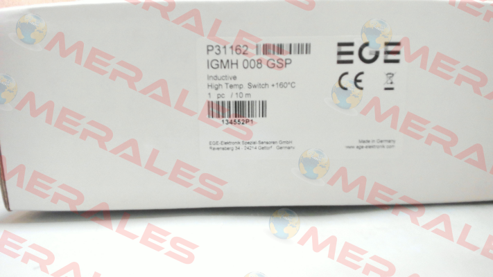 P31162/10 / IGMH 008 GSP/10 Ege