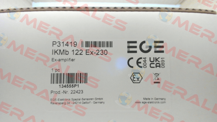 p/n: P31419, Type: IKMb 122 Ex-230 Ege