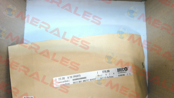 9508022000002 / 22 T9/279 Brecoflex