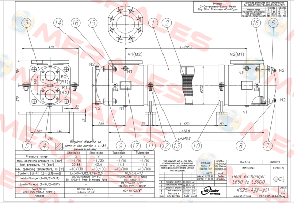 KS25-AEN-421 L2300 HS Cooler