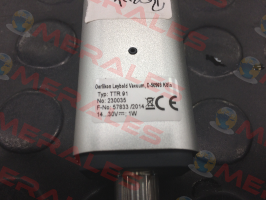 P/N: 230035 TTR 91 Leybold