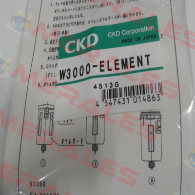W3000-ELEMENT Ckd