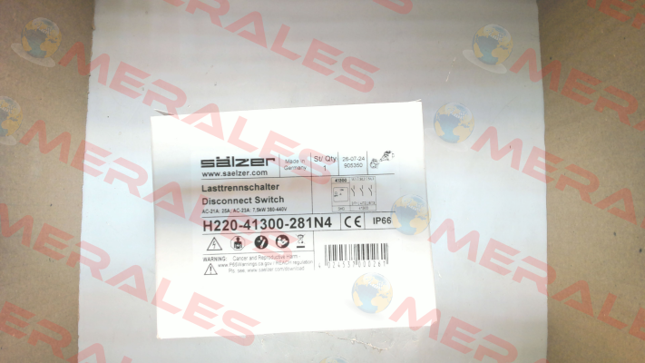 H 220 41300 281N4 Salzer