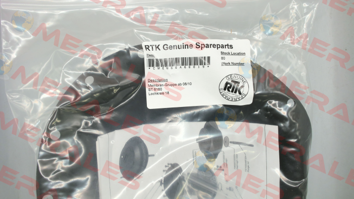 sparepart for 17082089/010 PV6311 DN40 PN40 + ST6160.A6 RTK Regeltechnik
