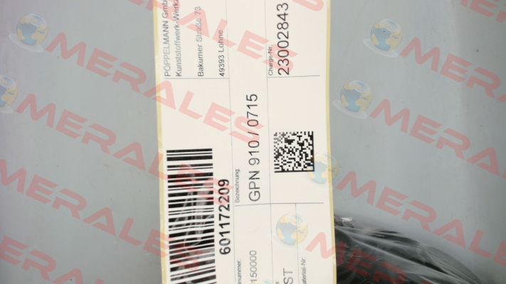 910 0715 0000 / GPN 910 / 0715 Poppelmann