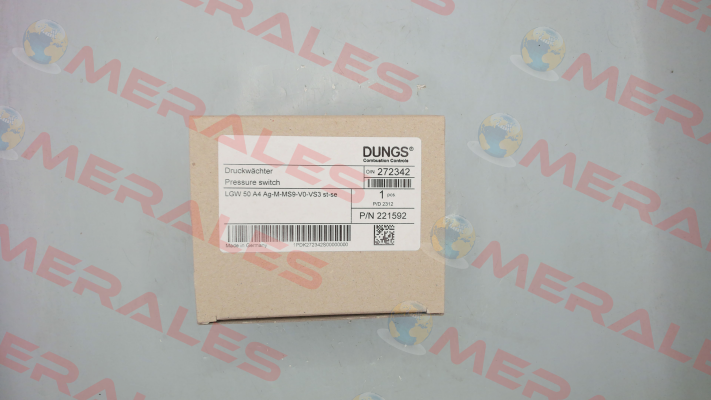 221592 / LGW 50 A4 Ag-M-MS9-V0-VS3 st-se Dungs