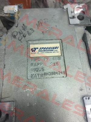 TIPO PF 63R Motovario
