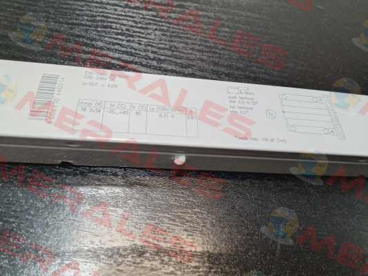 28000039 / 	PCA 2X36W T8 ECO IP Tridonic