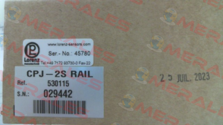 P/N: 530115 Type: CPJ-2S RAIL DIN Scaime