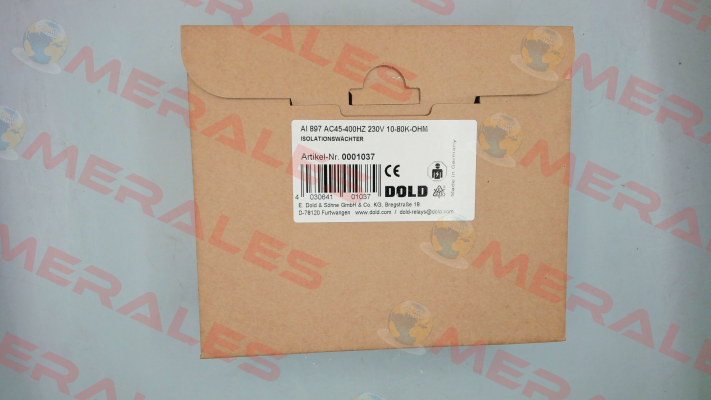P/N: 0001037, Type: AI 897 AC45-400HZ 230V 10-80K-OHM Dold