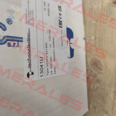P/N: 13041U, Type: INT. VC3FU Technoelectric