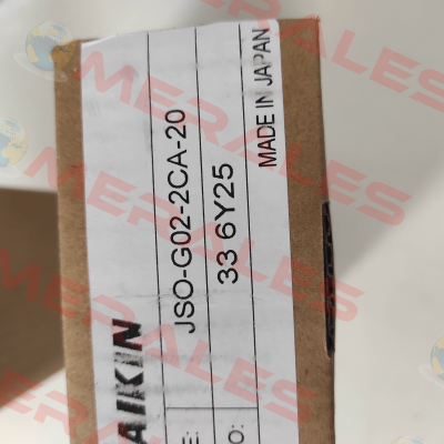 JSO-G02-2CA-20 Daikin