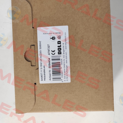 p/n: 0054434, Type: BA9837.11 5-15HZ UH AC230V 50/60HZ Dold