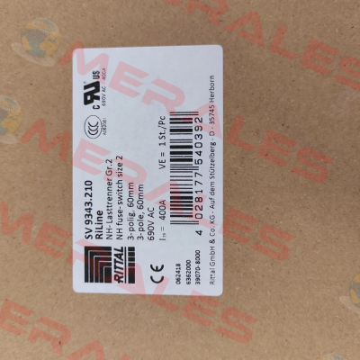 SV 9343.210 Rittal