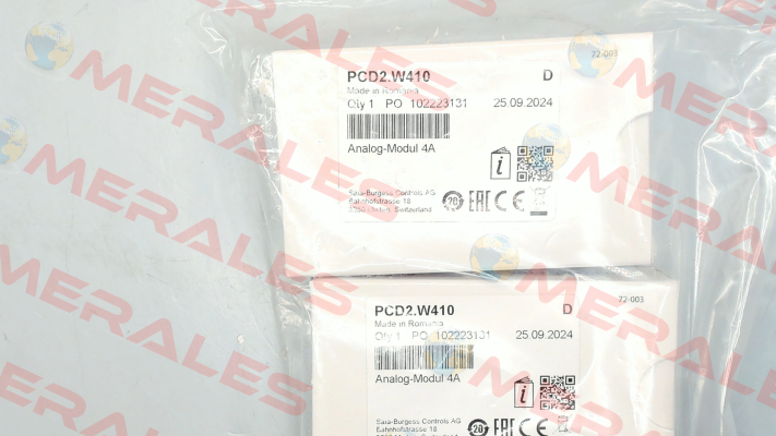 PCD2.W410 PN 9600470 Saia-Burgess